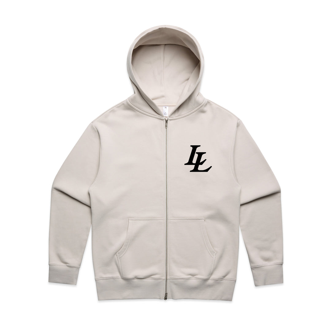 Off White Double Zipper Leaders Love Founders Sweater